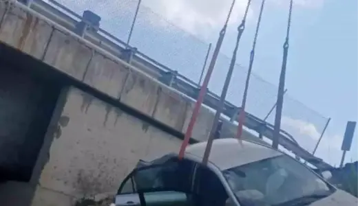 Bolu’da Köprüden Uçan Otomobilde 2 Yaralı