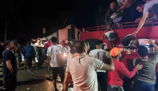 Bolu’da Yangın: 12 Yapı Alev Alev Yandı