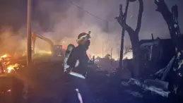 Mudurnu’da Yangın: Evler ve Hayvanlar Zarar Gördü
