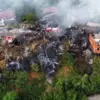 Mudurnu’da Yangın: 2 Ev Ve 10 Samanlık Yandı